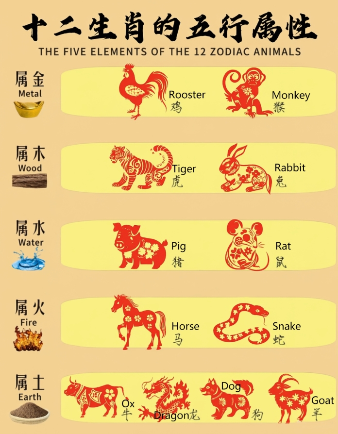 What Is My Chinese Zodiac Sign and Five Element? A Birth Date Guide